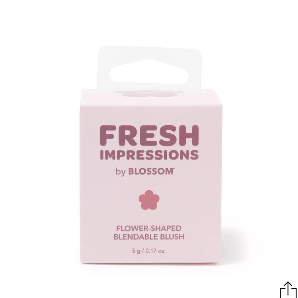 Blossom Fresh Impressions Stamp Blush, Dusty Rose, Brand new w/box